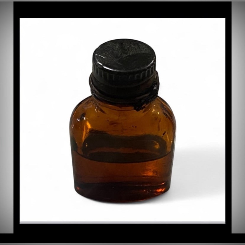 Vintage Small Brown Medicine Bottle #9065